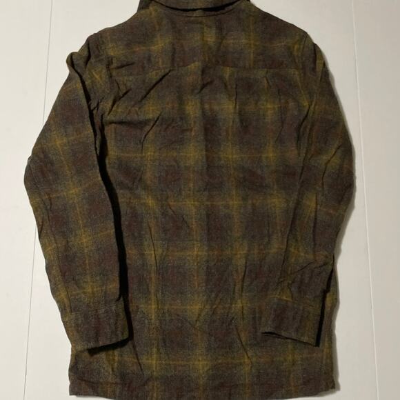 Pendleton The Original Board Shirt 100% Virgin Wool Button Down Men’s S Fitted - Picture 10 of 11